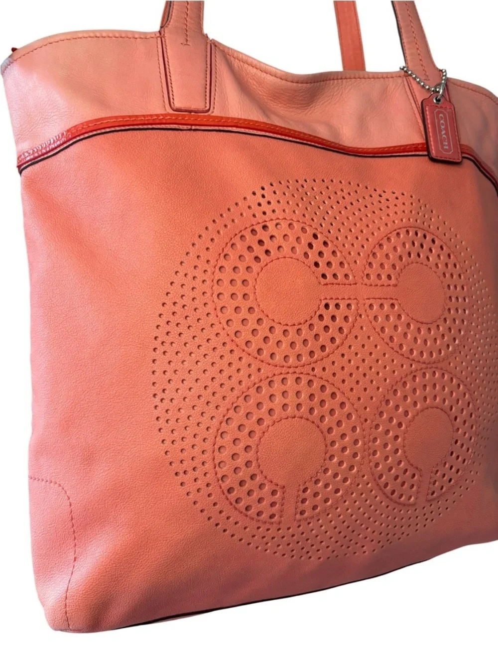 Coach Julia North South Leigh Slim Tote